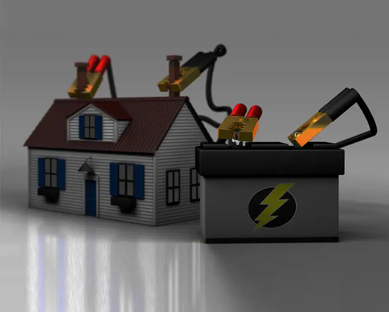 A visual representation of: Home energy storage solutions