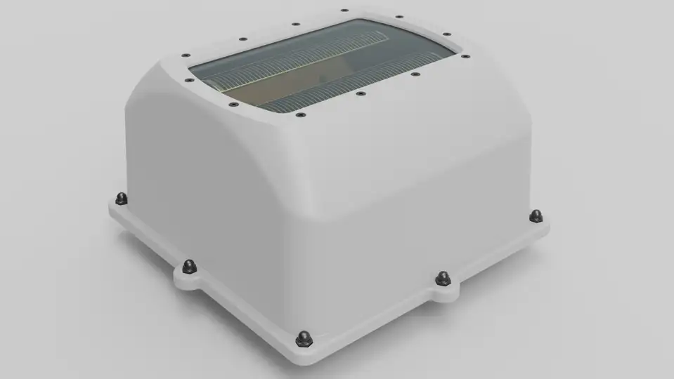 a weather proof radar housing