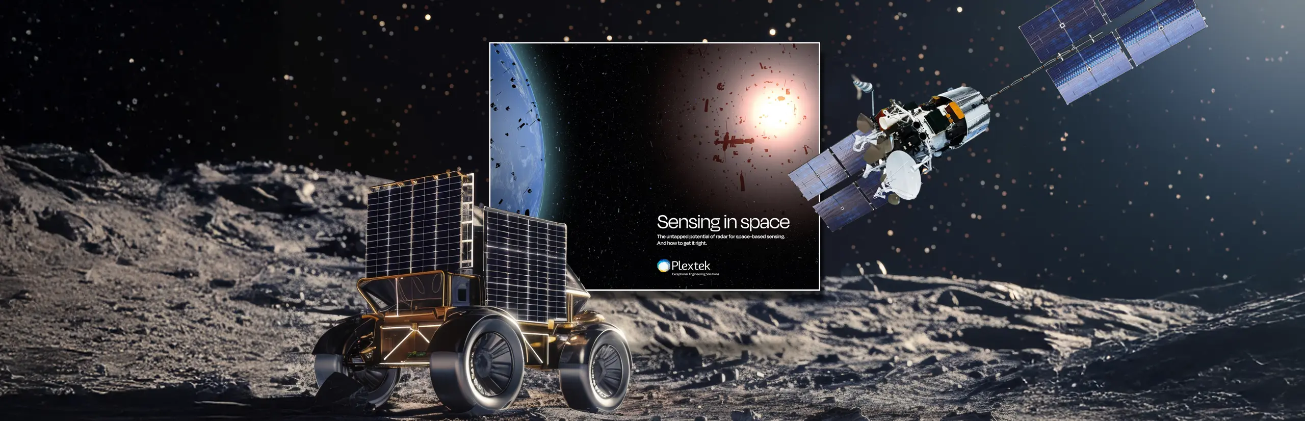 Plextek's white paper Sensing in Space