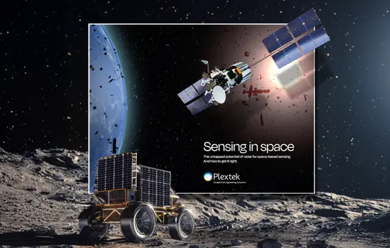 Plextek's white paper Sensing in Space