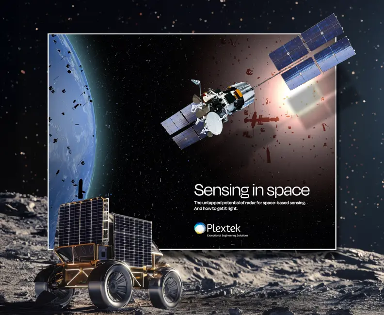 Plextek's white paper Sensing in Space