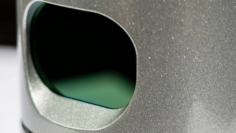 close up of a LiDAR